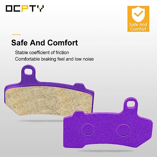 OCPTY Carbon Fiber Brake Pads FA409 for 2008-2013 FLHRC Road King Classic