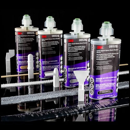 3M OEM Match Epoxy Seam Sealer 08522, Beige, 200 ml, Medium-Bodied - color: Beige