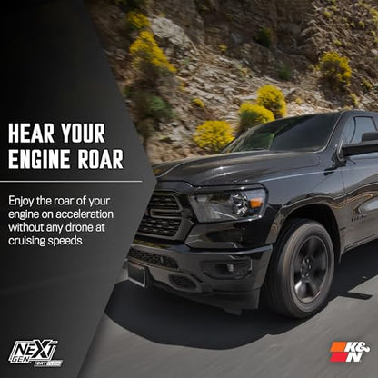 K&N NextGen Cold Air Intake System: Dry-Flow Cotton Filter: Compatible with 2019-2024 RAM 1500; 50-1578D - style: NextGen Dryflow