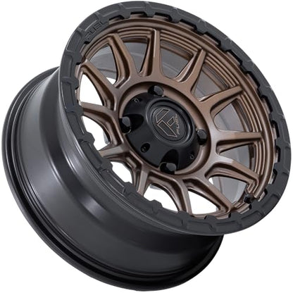 Fuel UTV FV866 Piston 15x7 4x137 +38mm Bronze Wheel Rim 15" Inch FV866ZB15704838