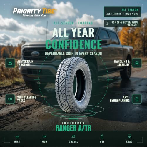 Thunderer Ranger ATR All Terrain LT235/85R16 120/116S E Light Truck Tire - size: LT235/85R16