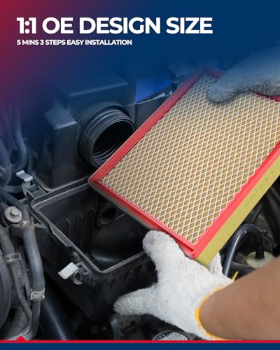 KAX CA11861 Engine Air Filter for Mercedes-benz C400, ML400, AMG