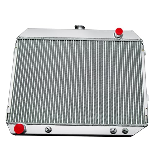 3 Row Aluminum Radiator For 1968-1974 Dodge Charger Coronet/Plymouth Mopar V8 1969 1970 1971 1972 1973 Radiators