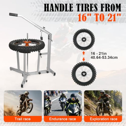 Street Motorcycle Tire Change Starter Kit (16in–21in)