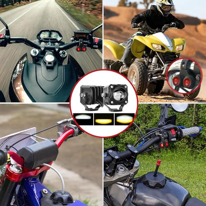 Nilight Motorcycle 7/8" (22mm) Handlebar Dual Control Switch - color: Motorcycle Handlebar Switch-Dual Control 4 Pin