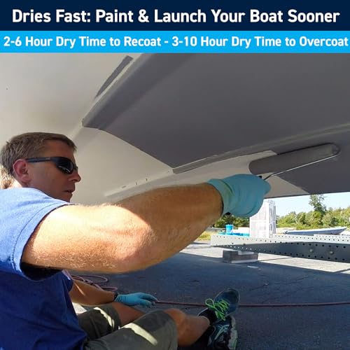 TotalBoat TotalProtect Marine Barrier Coat Epoxy Primer - Gray Quart - color: Gray, size: 32 Fl Oz (Pack of 1)