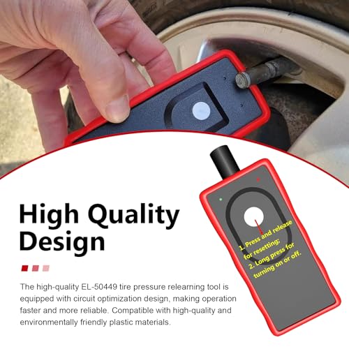 EL-50449 Ford TPMS Reset Tool, Portable High Efficiency Tire Pressure Monitor Sensor Relearn Tool, Car Diagnostic Tools for Ford F150 F250 F350 E150 E250 E350 Lincoln Mercury (Black)