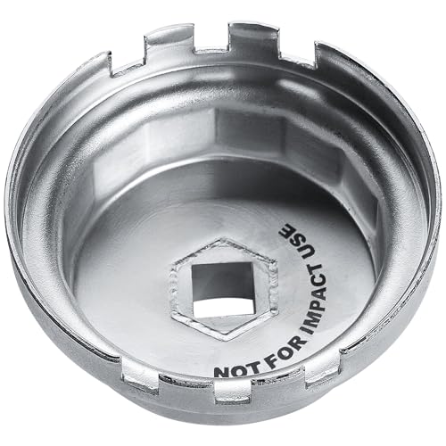 SMART JERRY 64mm 14 Flutes Oil Filter Wrench Compatible with Toyota, Lexus
