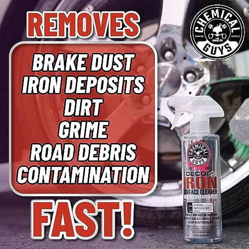 Chemical Guys, Decon Pro Iron Remover & Wheel Cleaner, Fallout Spray, 16 oz