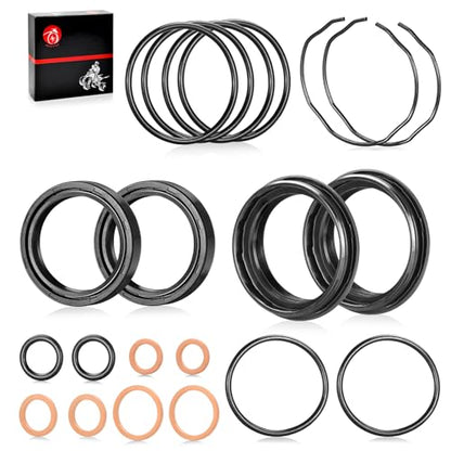 Fork Dust Oil Seals Kit For Suzuki GSX-R600 GSX-R750 GSF1200 Bandit 1200