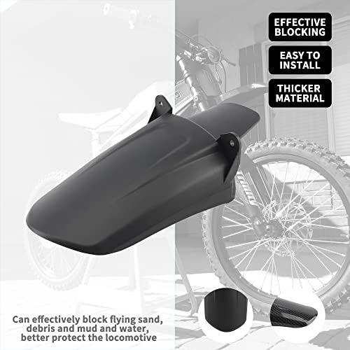 Rear Shock Fender,Electric Vehicle Rear Wheel Fender for Sur Ron X/S Electric Bike Black - color: Rear Shock Fender, size: Black