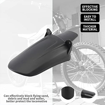 Rear Shock Fender,Electric Vehicle Rear Wheel Fender for Sur Ron X/S Electric Bike Black - color: Rear Shock Fender, size: Black