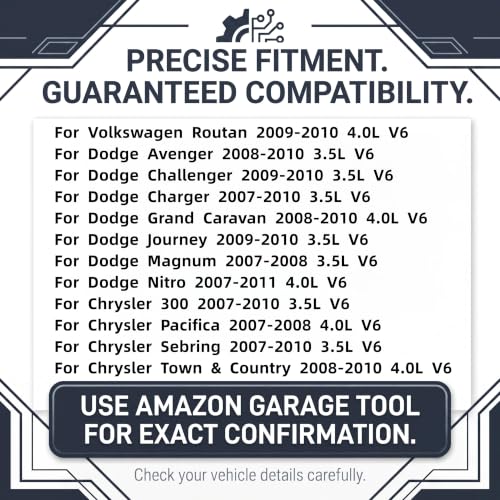 Engine Valve Cover Gasket Set Fits for Chrysler 300 2007-2010,Sebring 2007-2010,Town & Country 08-10,for Dodge Avenger 08-10,Challenger 09-10,Charger 07-10,Grand Caravan 08-10,3.5L 4.0L V6,VS50689R