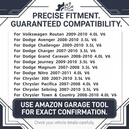 Engine Valve Cover Gasket Set Fits for Chrysler 300 2007-2010,Sebring 2007-2010,Town & Country 08-10,for Dodge Avenger 08-10,Challenger 09-10,Charger 07-10,Grand Caravan 08-10,3.5L 4.0L V6,VS50689R