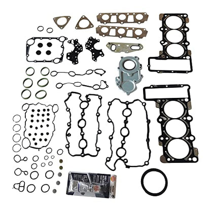 PartsFlow Engine Gasket Kit Seal Set For 2009 2010 2011 2012 2013 2014 2015 2016 2017 Audi A4 A5 A6 S5 Quattro VW Touareg 3.0 - color: 06E103148AG ,06E103149AG