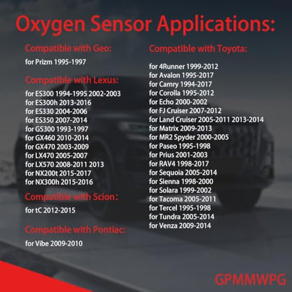 1Pcs O2 Sensor 234-4622 Oxygen Sensor Downstream