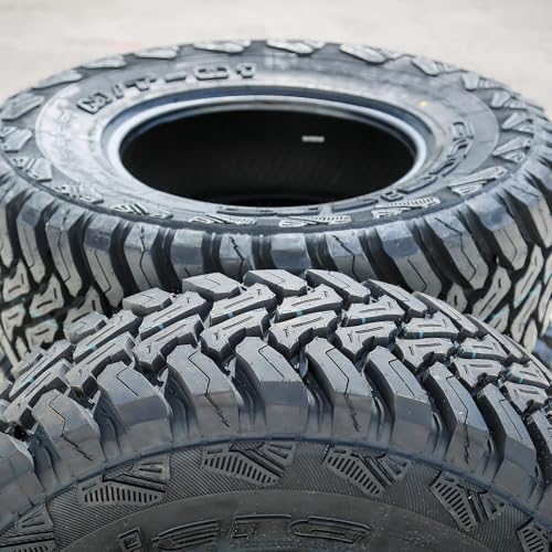 Accelera M/T-01 Mud Off-Road Light Truck Radial Tire-30X9.50R15LT 30X9.50X15 30X9.50-15 104Q Load Range C LRC 6-Ply BSW Black Side Wall - size: 241/79R15