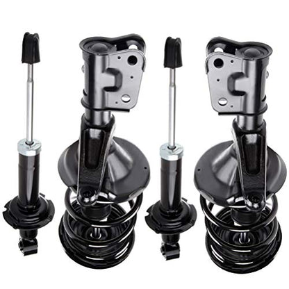 AUTOMUTO Front Rear Struts & Shocks Quick-Strut For 2001-2003 for Acura EL - size: 4 Pieces Front/Rear Quick-Strut