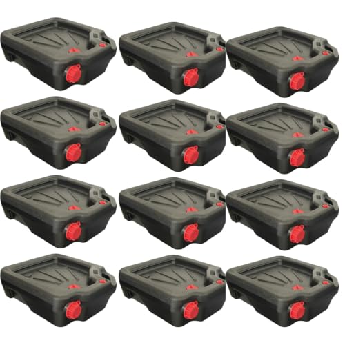 16-Quart Automotive Oil Drain Pan – Heavy-Duty Plastic Oil Change Container for Cars, Trucks & Motorcycles – Easy Pour, Anti-Splash, Leak-Resistant Design 1 pack