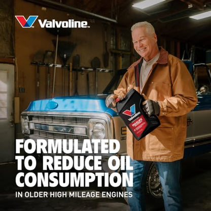 Valvoline High Mileage 150K with MaxLife Plus Technology 5W-30 Motor Oil 5 Quart - size: 5 qt (Pack of 1), style: High Mileage 150K