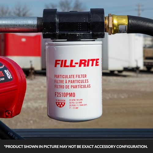 Fill-Rite F2510PM0 1" - 12 UNF 25 GPM (94 LPM) 10 Micron Particulate Spin-On Multi Fuel Filter - style: 25 GPM Particulate Pony