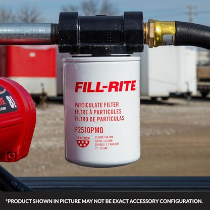 Fill-Rite F2510PM0 1" - 12 UNF 25 GPM (94 LPM) 10 Micron Particulate Spin-On Multi Fuel Filter - style: 25 GPM Particulate Pony