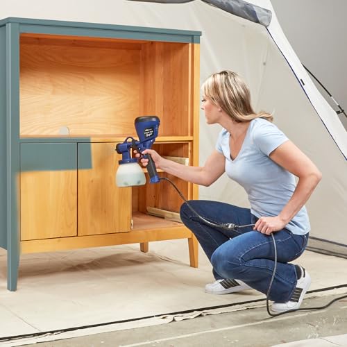 HomeRight Super Finish Max HVLP Paint and Stain Sprayer, 3 Brass Tips - size: Super Finish Max