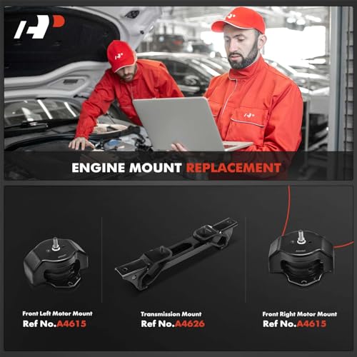 A-Premium Engine Motor Mount and Transmission Mount Kit, Set of 3