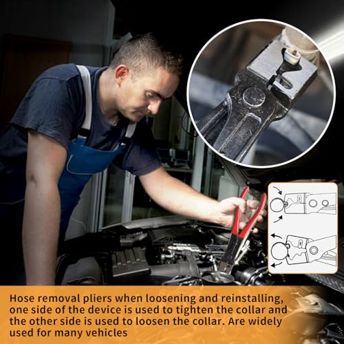 2 Pieces Electrical Disconnect Pliers for Cars, Car Hose Clamp Pliers and Electrical Connector Separator Tool - style: Electrical Disconnect Pliers Set 1