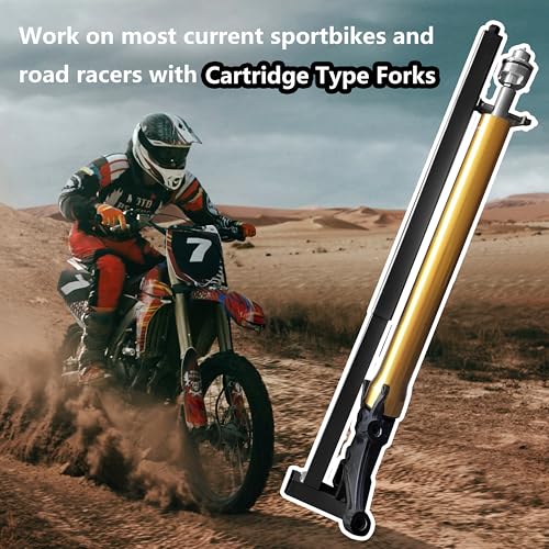 TFSC 01 Fork Spring Compressor Tool for Most Current Sport Bikes and Road Racers (TFSC 01)