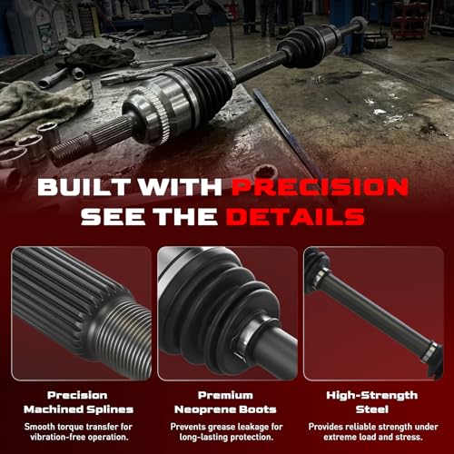 Betthand NCV69578 Front Right CV Axle Fit for Toyota Camry 2002-2009 Gas - size: 665247