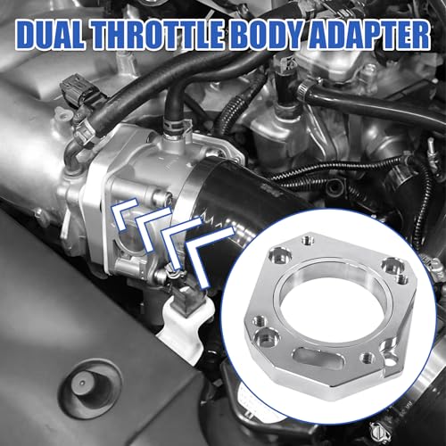 JDMSPEED RBC/RRC Dual Throttle Body Adapter (62/70mm, Both Sizes) K20 K24