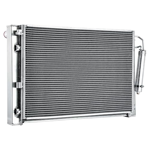 Radiator Fit for 2010-2020 Nissan 370Z 2007-2013 Infiniti G37 G35 G25 Q60 Q40 2009 2016 2008 2017 2011 2012 2018 2014 2015 2019 2.5L 3.5L 3.7L V6 Gas Aluminum Condenser
