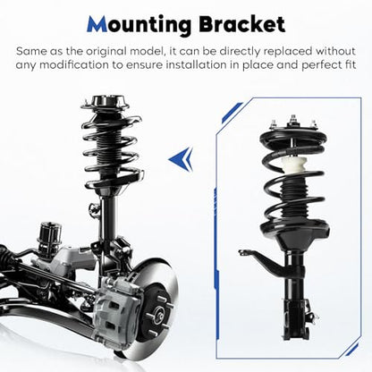 Front Struts Assembly Fit for 2003-2011 Honda Element 2.4L EX LX