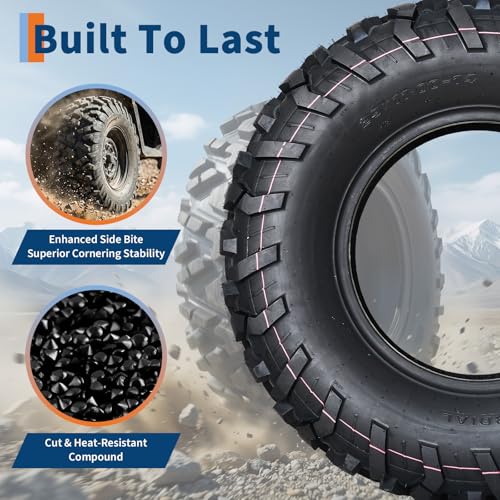 29x11x14 ATV UTV Tires, 29 11 14 All-Terrain Tires,A102, 29x11-14 UTV ATV Tire for Off-Road, Mud, Dirt, Sand, Street Trail, 6PR Tubeless,2 Pack - size: 29X11-14, style: Pattern D