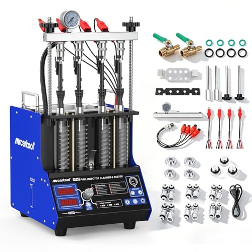 MR CARTOOL Fuel Injector Cleaner Machine for GDI/EFI/FSI Injector Testing - size: GDI V209