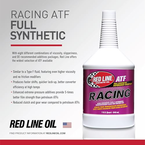Red Line 30304 Synthetic Racing Type F Automatic Transmission Fluid (ATF) - 1 Quart - size: 1 Quart (32 Ounces)