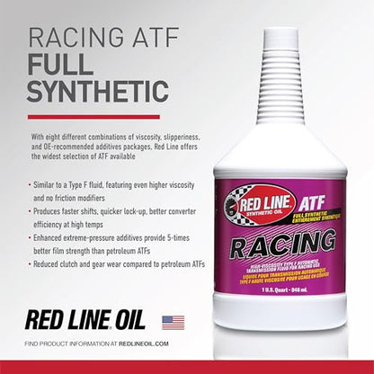 Red Line 30304 Synthetic Racing Type F Automatic Transmission Fluid (ATF) - 1 Quart - size: 1 Quart (32 Ounces)