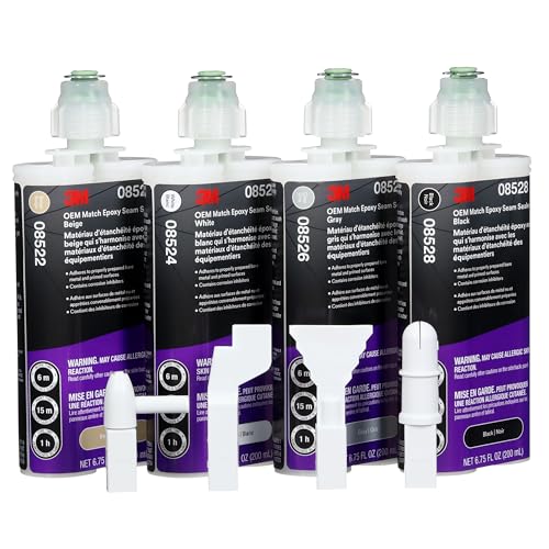 3M OEM Match Epoxy Seam Sealer 08522, Beige, 200 ml, Medium-Bodied - color: Beige