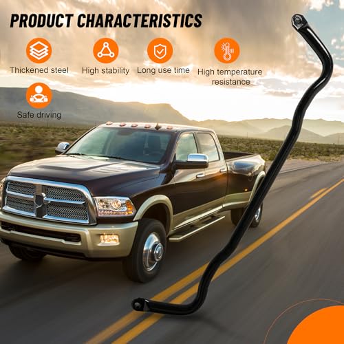Upgrade 55398938AC Front Suspension Stabilizer Bar Compatible with 2009-2010 Dodge Ram 1500,2011-2018 Ram 1500,2019-2022 Ram 1500 Classic 4WD (Sway Bar) (Sway Bar with Bushing) - size: Sway Bar with Bushing
