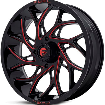 FUEL OFF-ROAD UTV D779 18X7 4X137 G-BLK-MILL-RD 13MM - D7791870A644