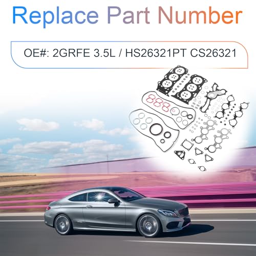 2GRFE 3.5L Engine Cylinder Head Gasket Set Fits for Lexus