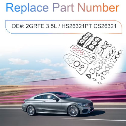 2GRFE 3.5L Engine Cylinder Head Gasket Set Fits for Lexus