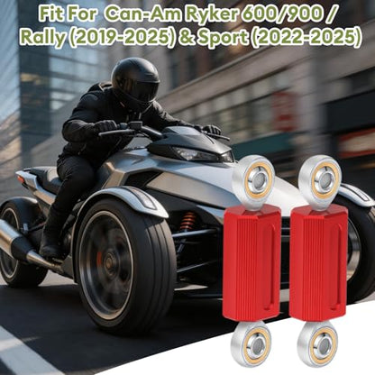Sway Bar End Links for Can-Am Ryker 600/900/Rally Sport 2019-2025 - color: Red A