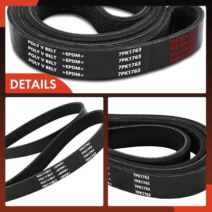 A-Premium Serpentine Belt 7-Rib 70.14 In, Replace # 38920RAAA03