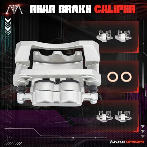 18B5077 Rear Left Driver Side Disc Brake Caliper Assembly - color: Rear Left/Driver Side