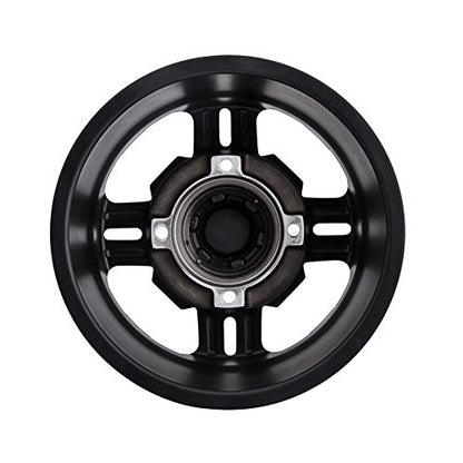 4/137 Tusk Beartooth Wheel 14x7 5.0 + 2.0 Matte Black For Can-Am Maverick X3 Max DS Turbo RR 64 Inch 2022-2024