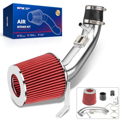 KAX 3" Cold Air Intake Kit Fit for 2007-2012 Nissan Altima 2.5L, Red - color: Red, size: 2007-2012 Nissan Altima 2.5L