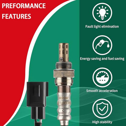 O2 Oxygen Sensor Heated Air Fuel Ratio Compatible with Lexus GS430 GX470 LS430 LX470 SC430 Toyota 4Runner FJ Cruiser Land Cruiser 4.3L 4.7L Replace# 234-4138 - size: 234-4138