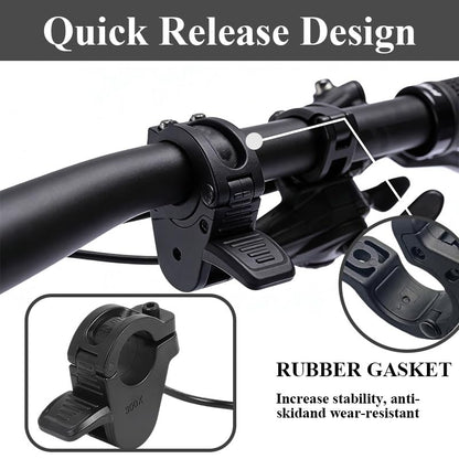 E-Bike Thumb Throttle 300X,Waterproof 3 Pin for 7/8" Handlebars